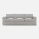 Glozin II Sofa in Latex—Gray