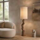 Vintage look aanpasbare keramische tafellamp